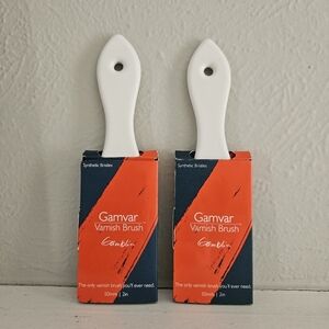 NWT Bundle Of 2 Gamblin Gamvar Varnish Brushes- 2 Inch Version
